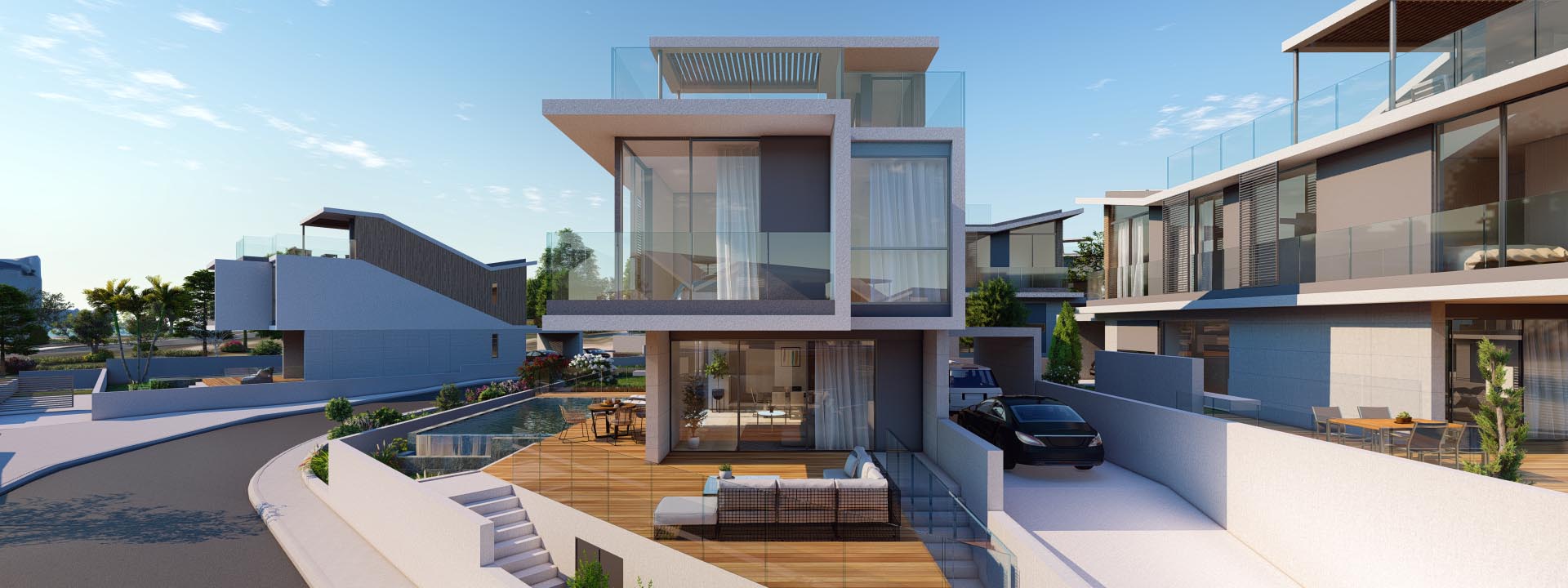 Pelagos Votsalo exterior visualisation - front side